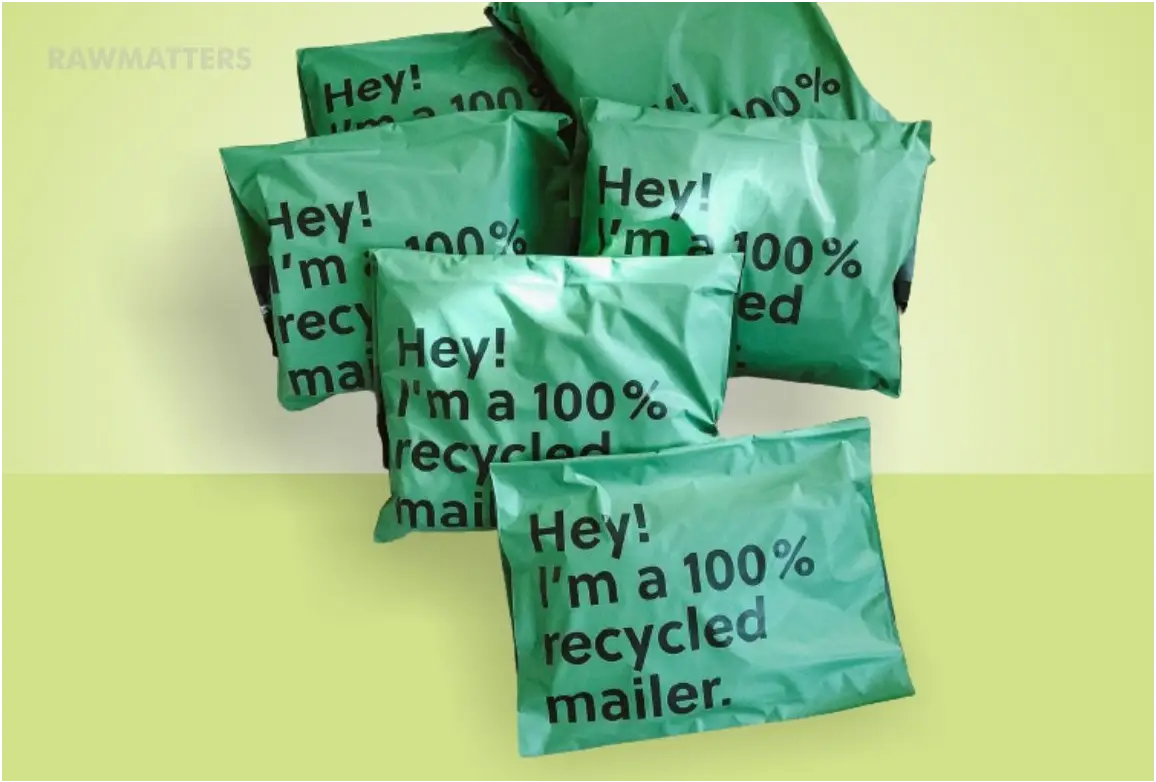 Biodegradable mailer, Rawmatters Corporation